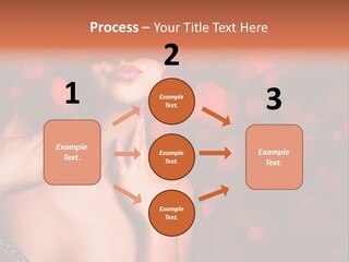Young Attractive Celebrate PowerPoint Template