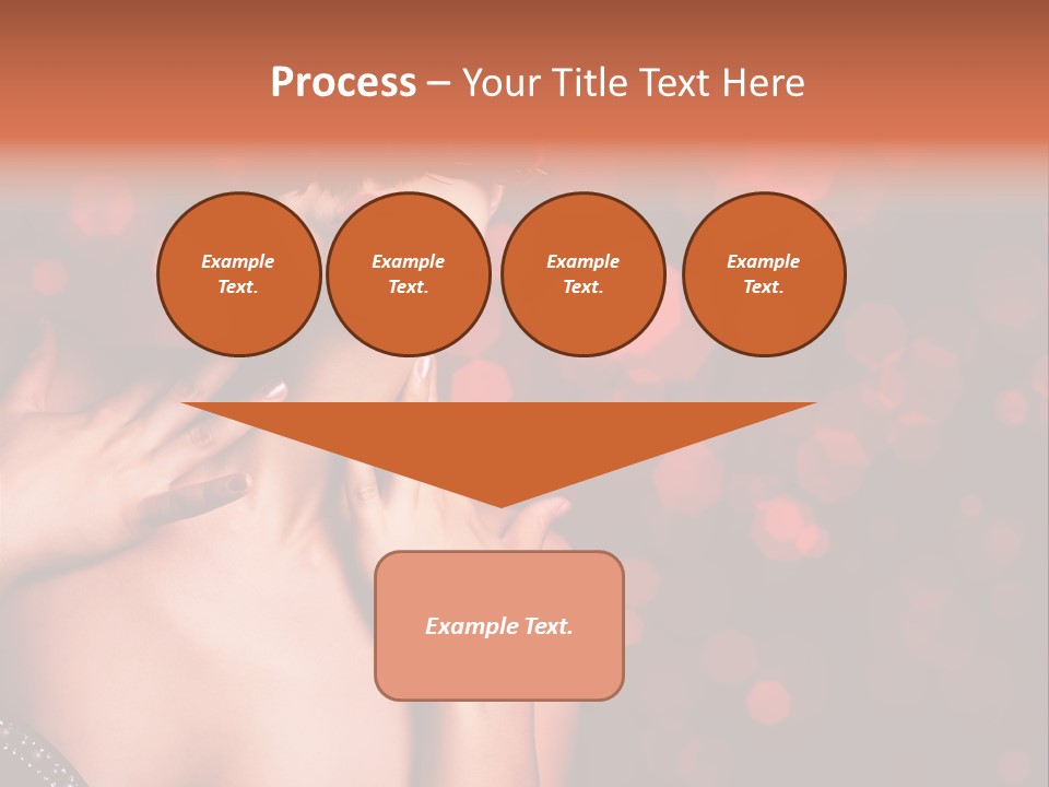 Young Attractive Celebrate PowerPoint Template