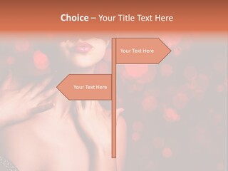 Young Attractive Celebrate PowerPoint Template