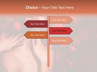 Young Attractive Celebrate PowerPoint Template