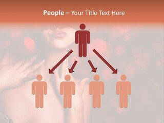 Young Attractive Celebrate PowerPoint Template