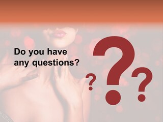 Young Attractive Celebrate PowerPoint Template