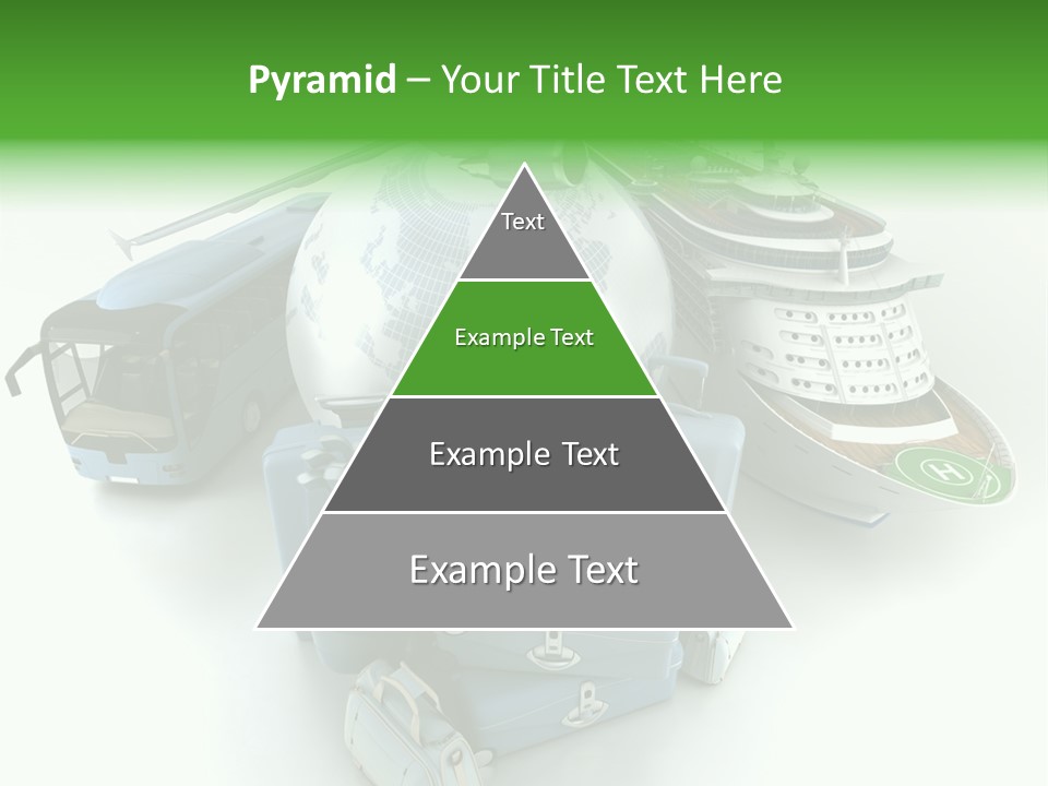 Golf Handbag Holiday PowerPoint Template