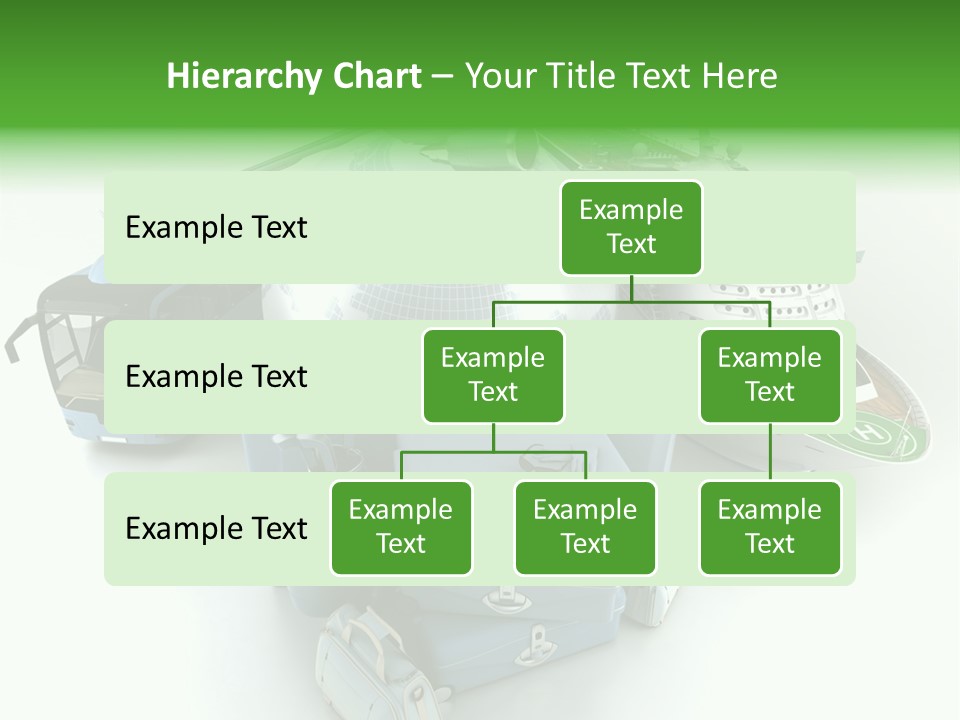 Golf Handbag Holiday PowerPoint Template