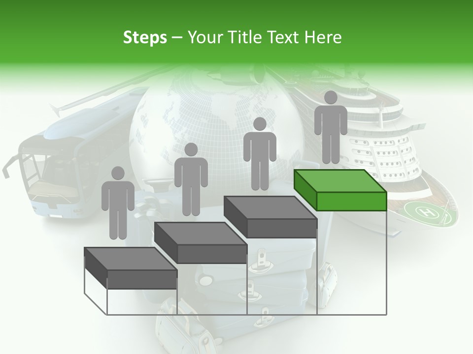 Golf Handbag Holiday PowerPoint Template