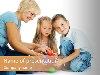 Education Teacher Preschooler PowerPoint Template