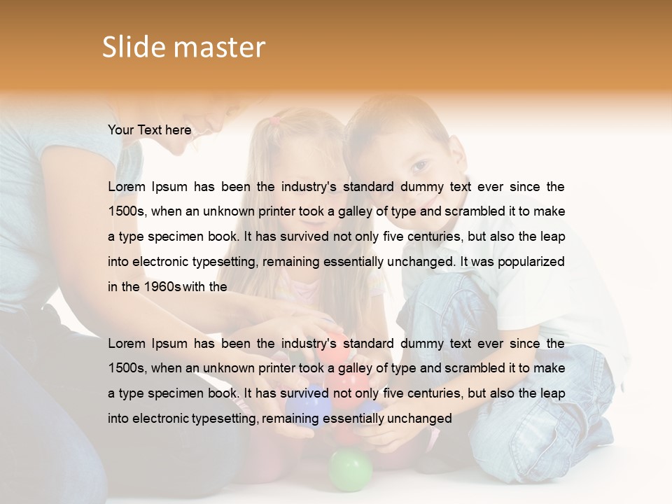 Education Teacher Preschooler PowerPoint Template