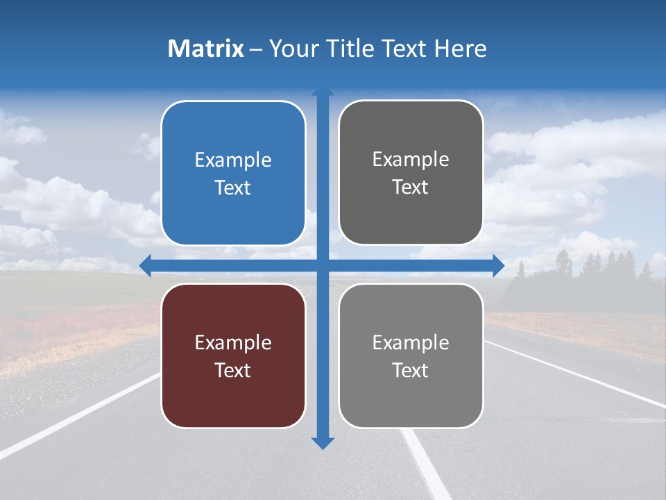 Speed Countryside Trip PowerPoint Template