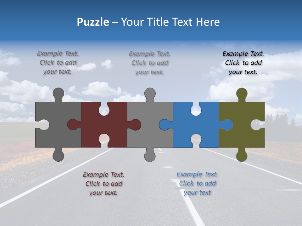 Speed Countryside Trip PowerPoint Template