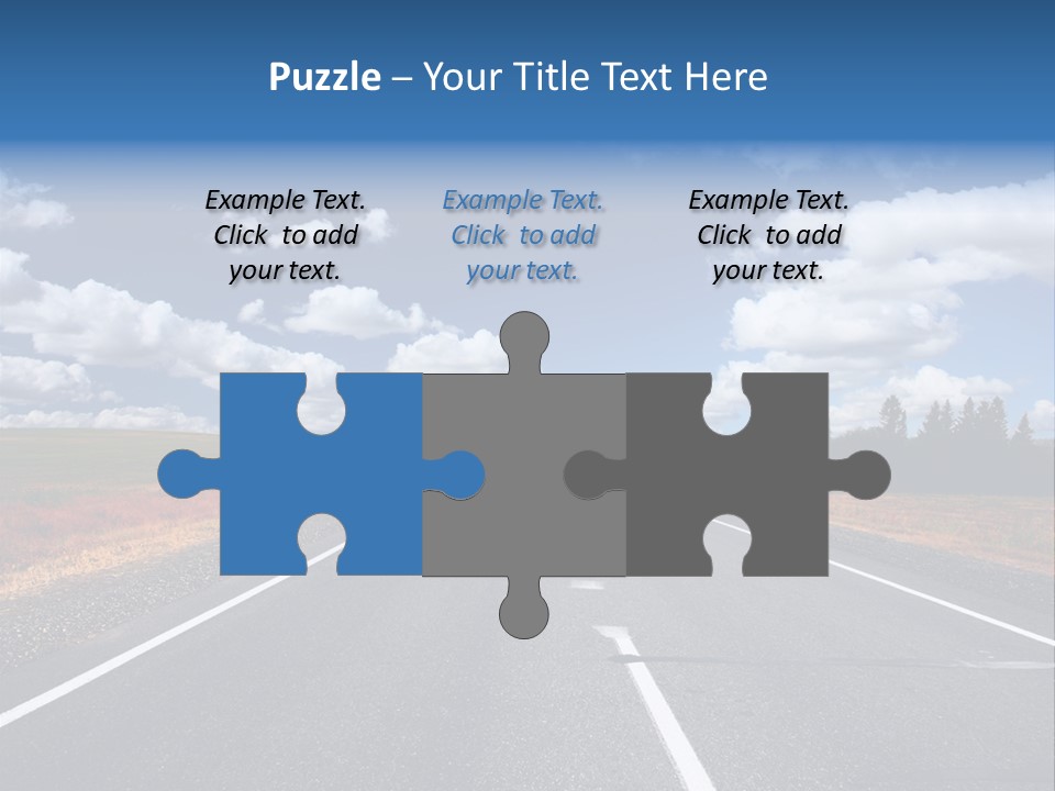 Speed Countryside Trip PowerPoint Template