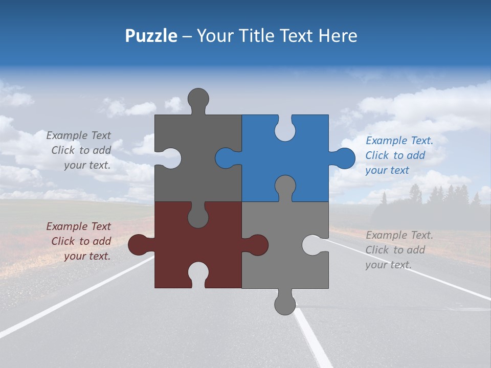 Speed Countryside Trip PowerPoint Template