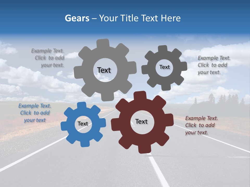 Speed Countryside Trip PowerPoint Template