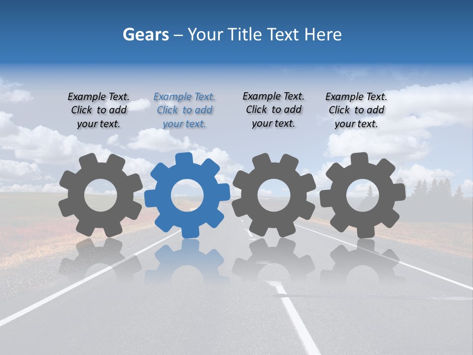 Speed Countryside Trip PowerPoint Template