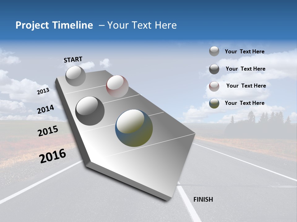 Speed Countryside Trip PowerPoint Template