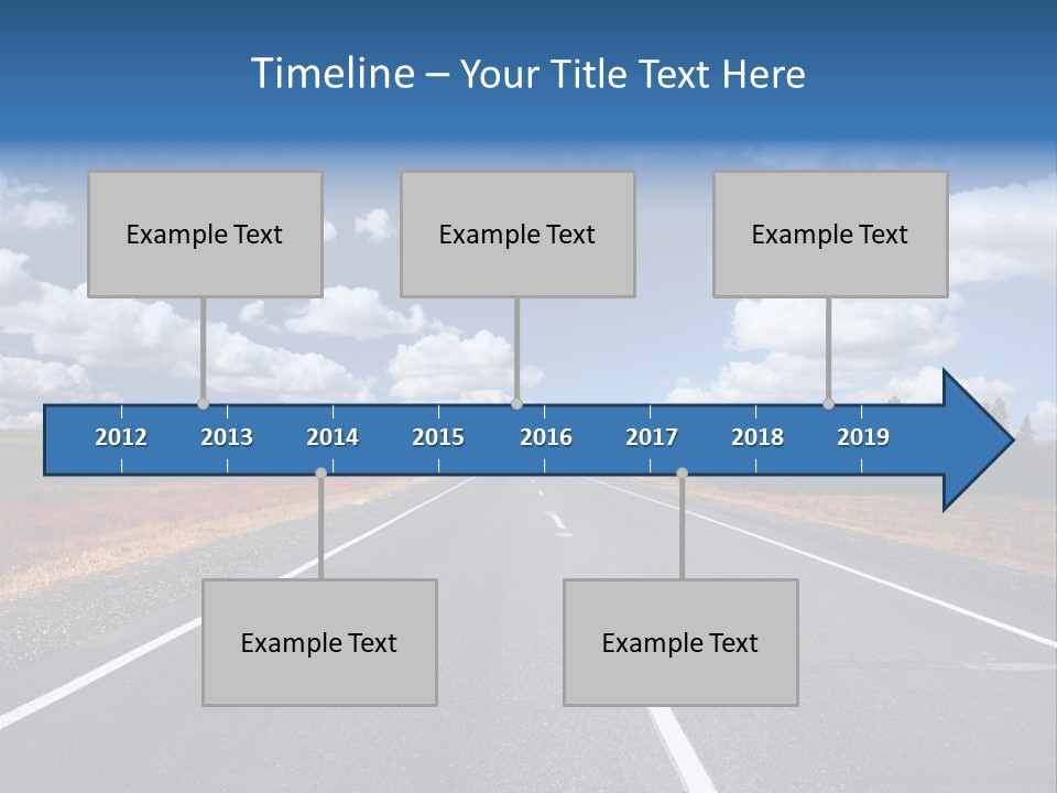 Speed Countryside Trip PowerPoint Template