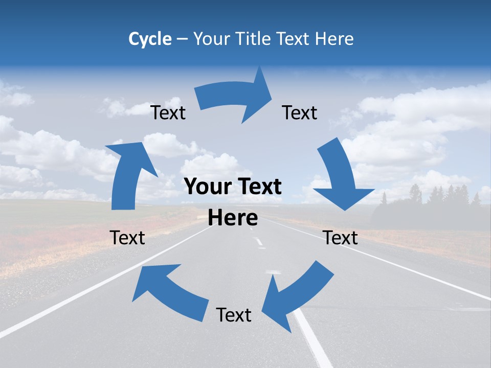 Speed Countryside Trip PowerPoint Template