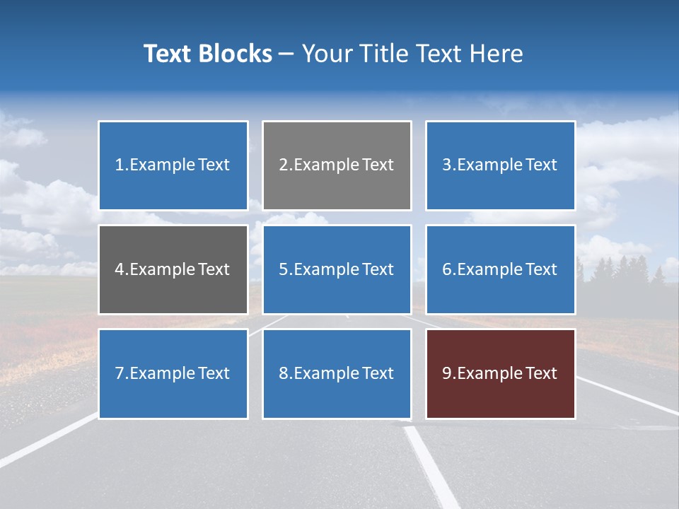 Speed Countryside Trip PowerPoint Template