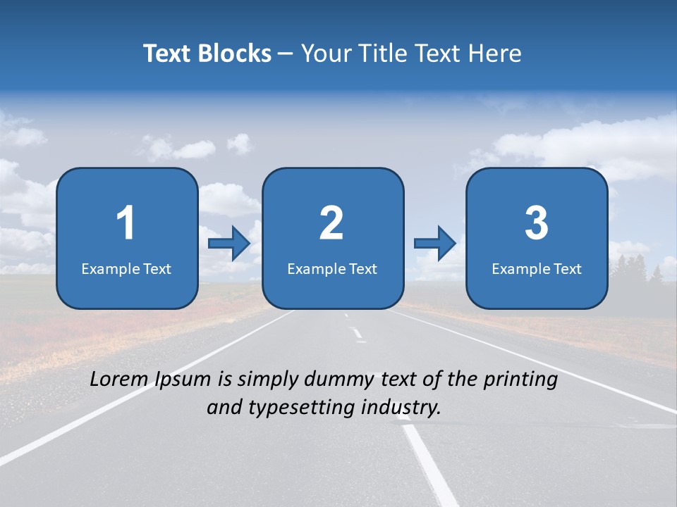 Speed Countryside Trip PowerPoint Template