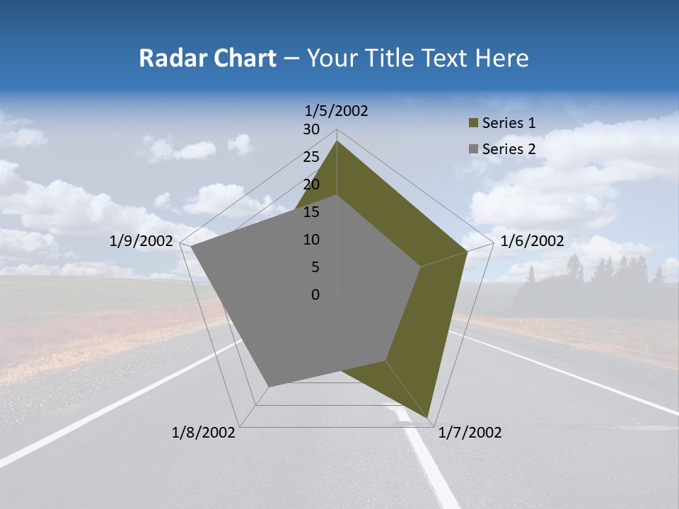 Speed Countryside Trip PowerPoint Template