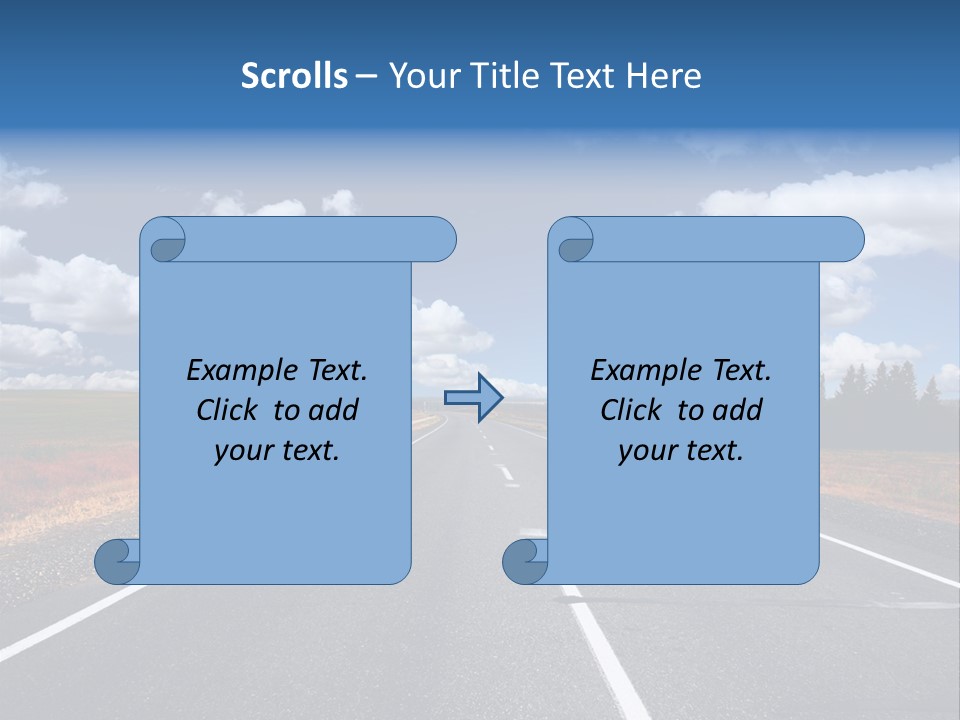 Speed Countryside Trip PowerPoint Template