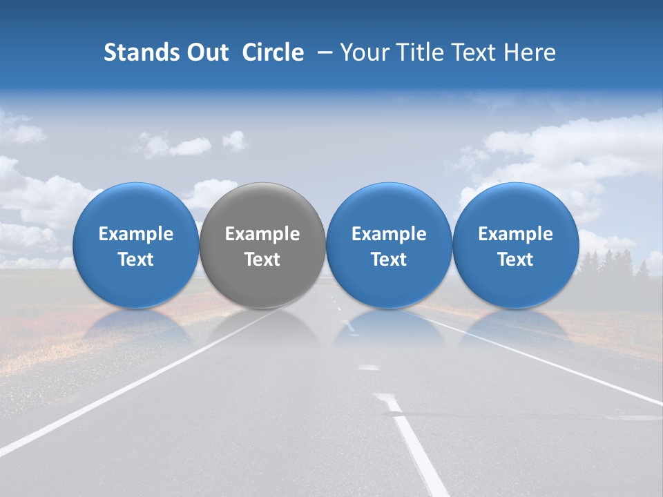 Speed Countryside Trip PowerPoint Template