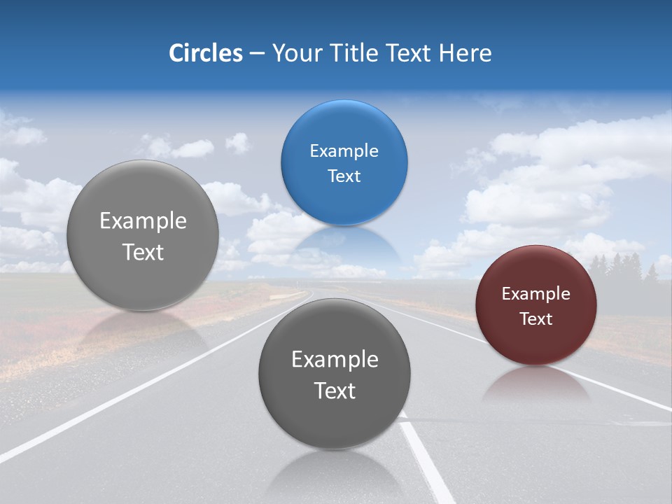 Speed Countryside Trip PowerPoint Template