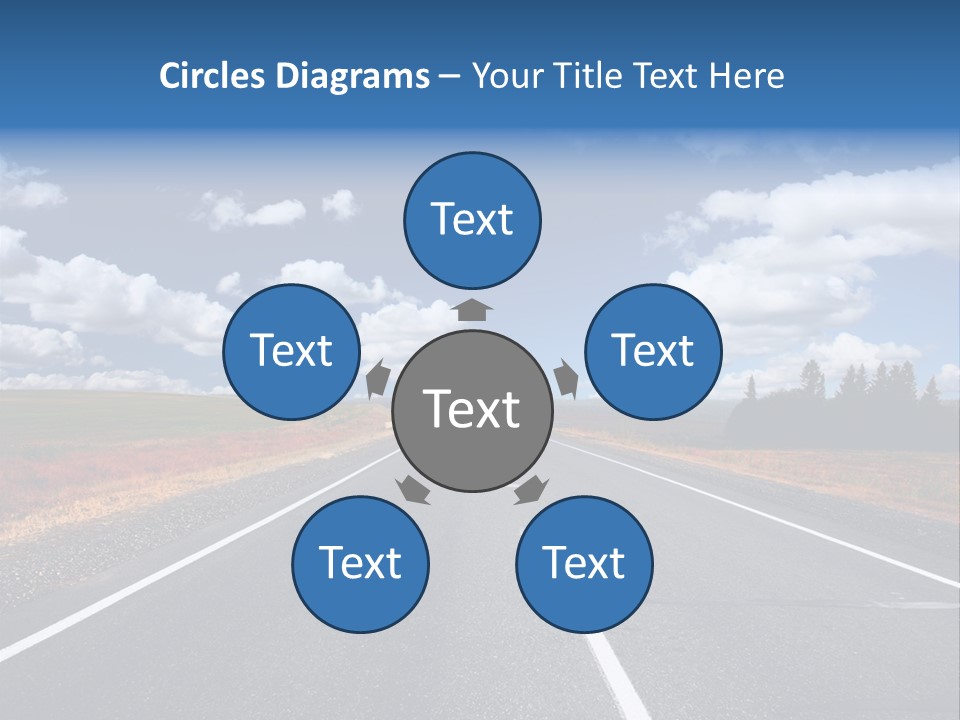 Speed Countryside Trip PowerPoint Template