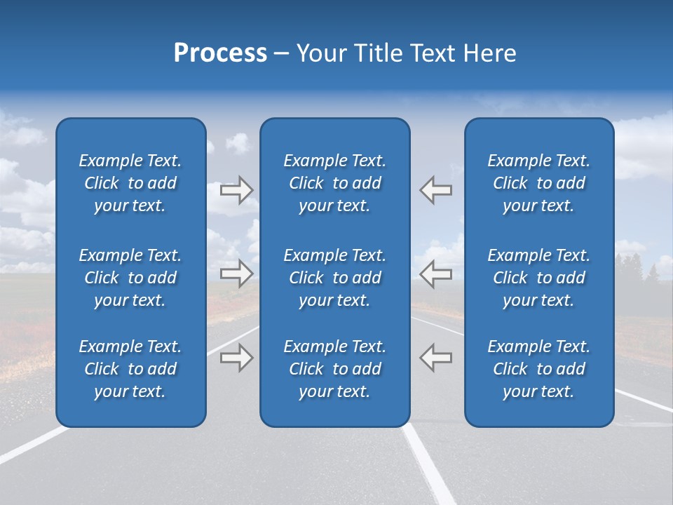 Speed Countryside Trip PowerPoint Template