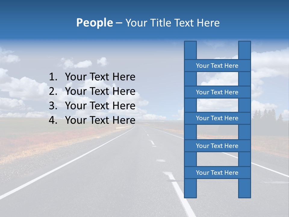 Speed Countryside Trip PowerPoint Template