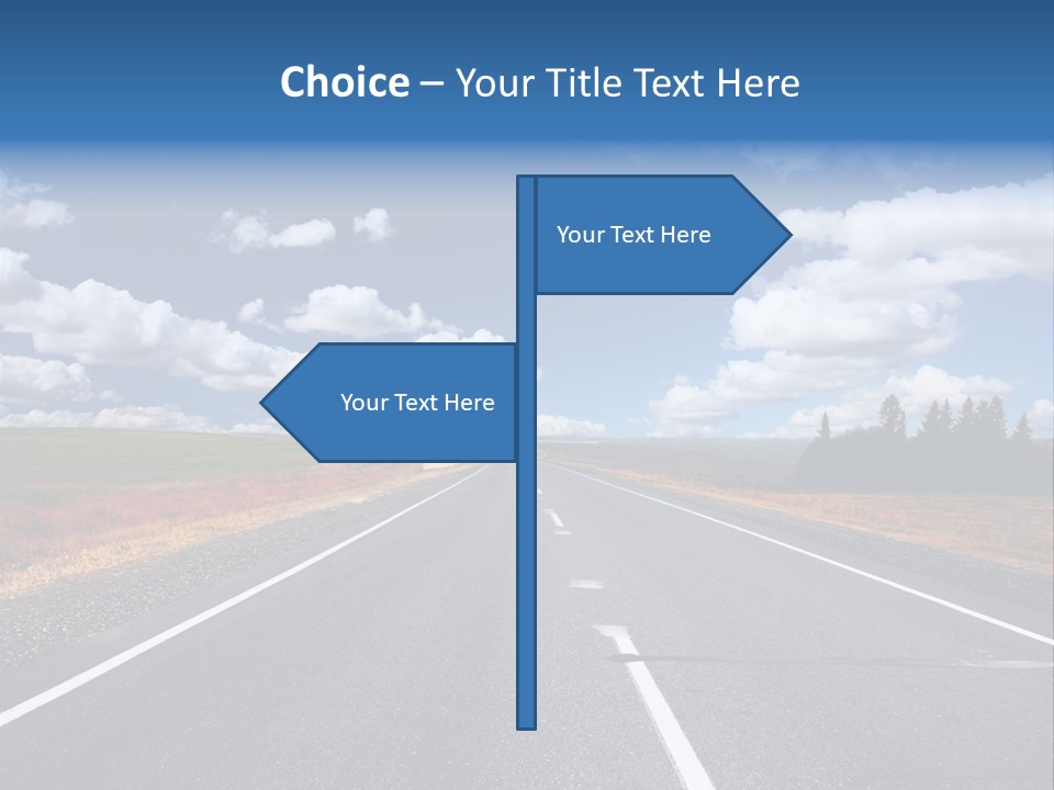 Speed Countryside Trip PowerPoint Template