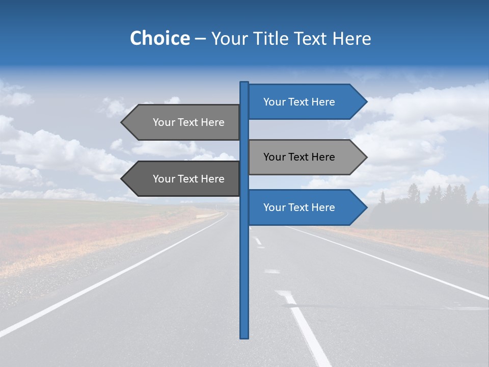 Speed Countryside Trip PowerPoint Template