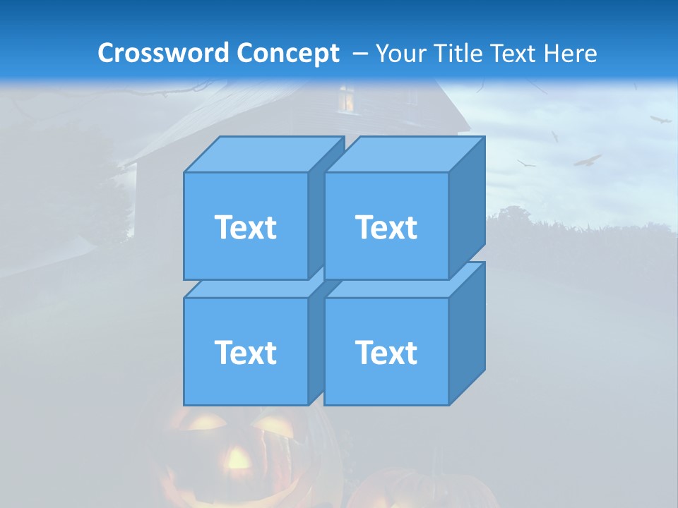 Element Trick Ominous PowerPoint Template