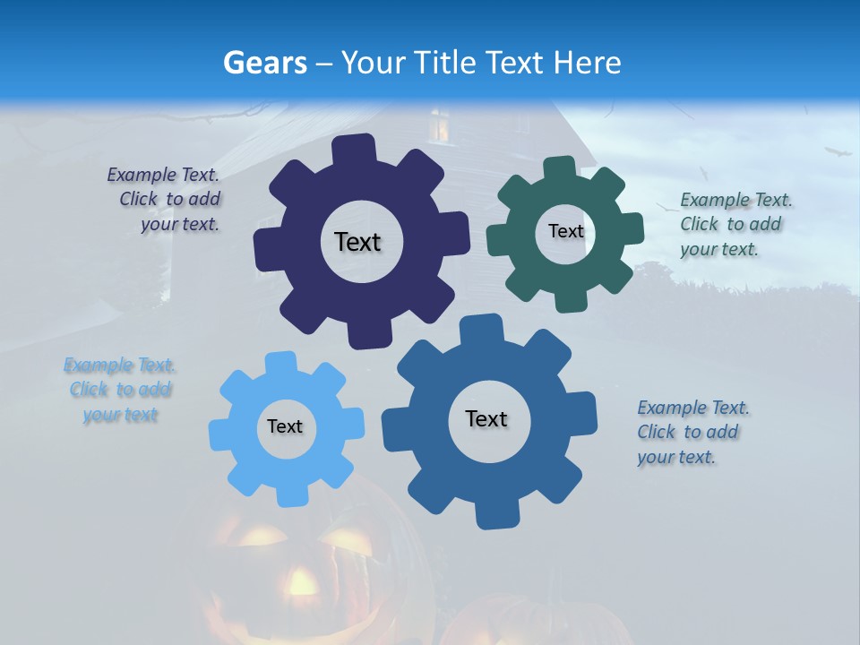 Element Trick Ominous PowerPoint Template