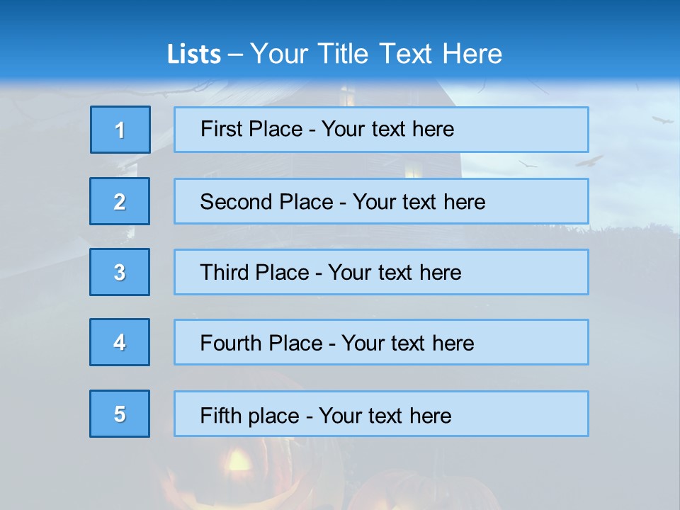 Element Trick Ominous PowerPoint Template