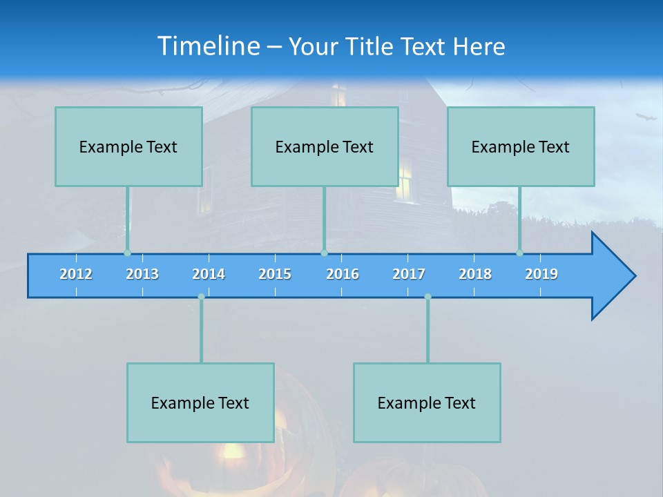 Element Trick Ominous PowerPoint Template