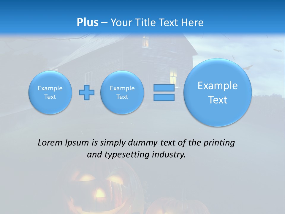 Element Trick Ominous PowerPoint Template