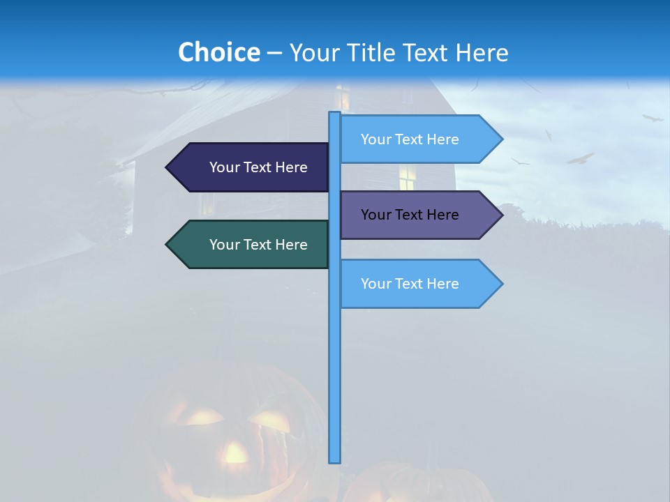 Element Trick Ominous PowerPoint Template