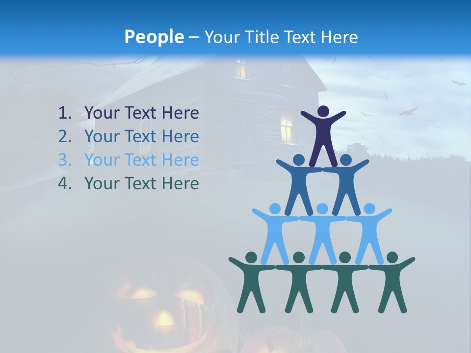 Element Trick Ominous PowerPoint Template