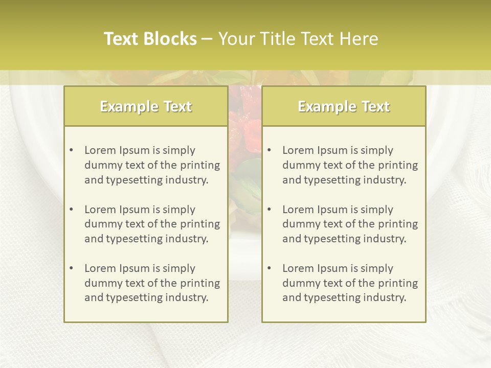 Tasty Italian Grated PowerPoint Template