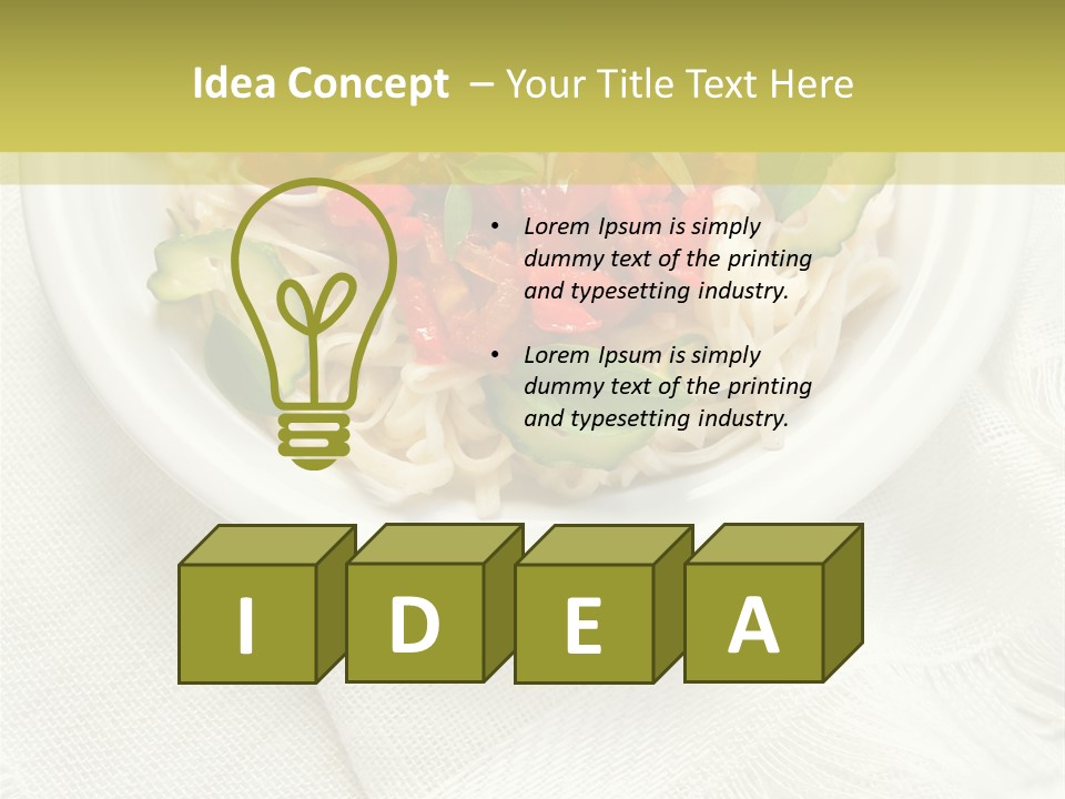 Tasty Italian Grated PowerPoint Template