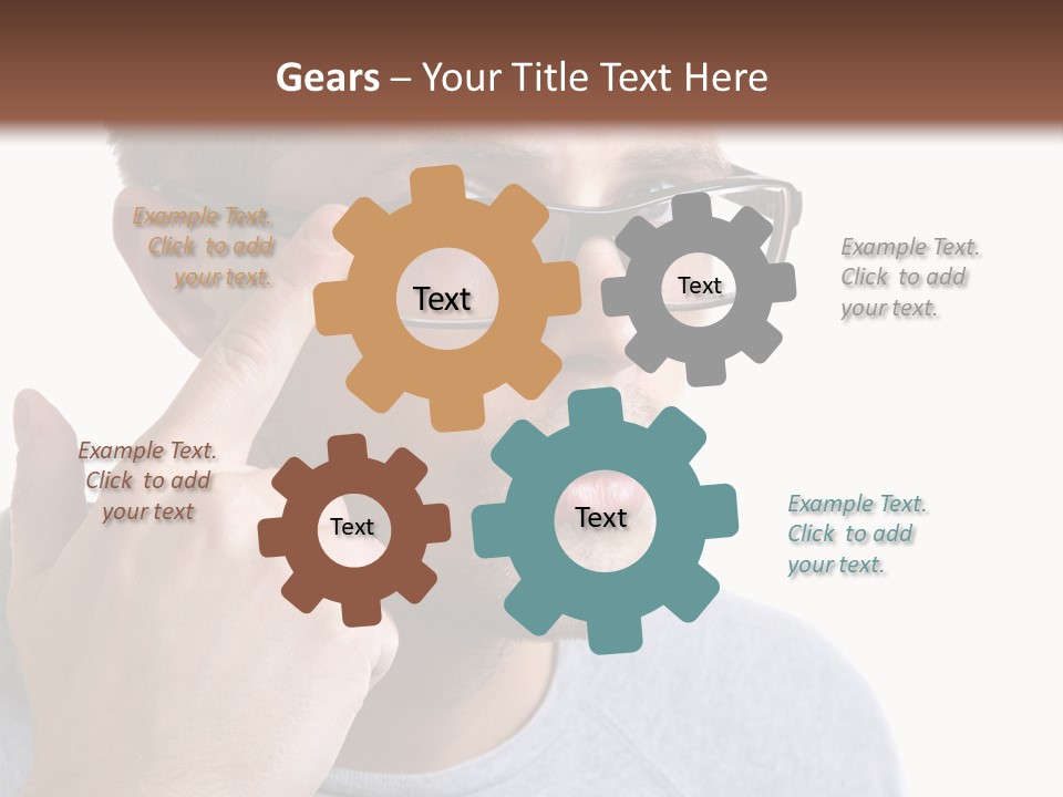 Vision Looking See PowerPoint Template