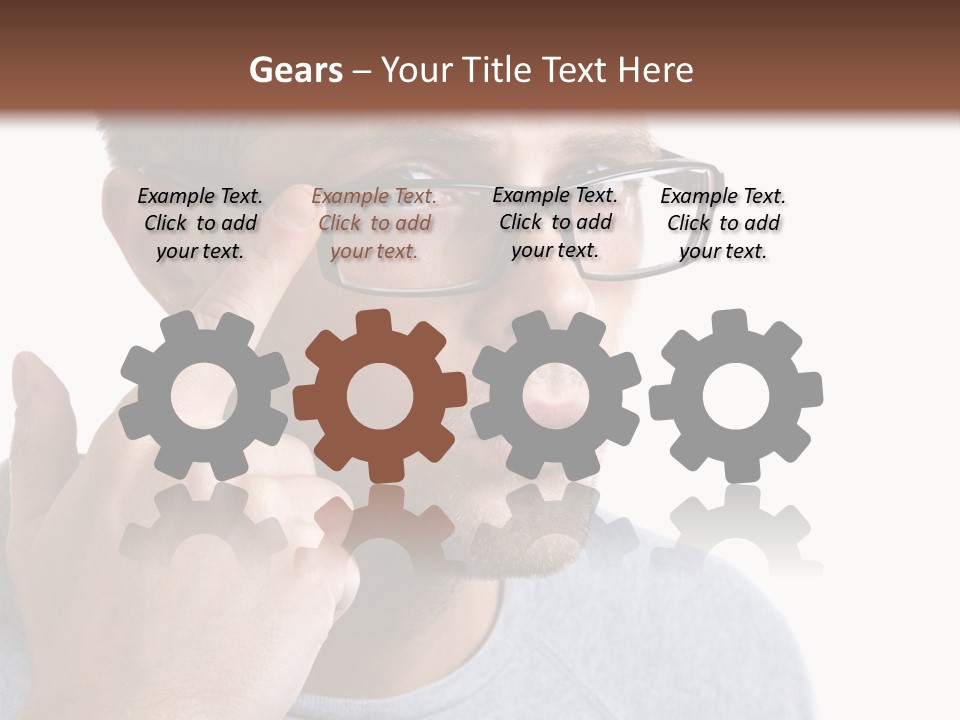 Vision Looking See PowerPoint Template