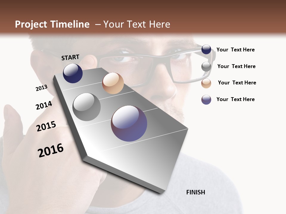Vision Looking See PowerPoint Template