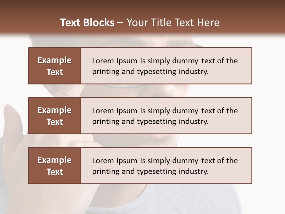 Vision Looking See PowerPoint Template
