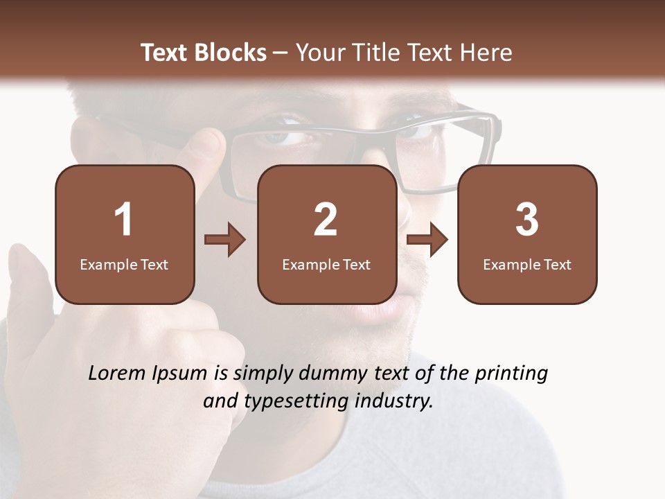 Vision Looking See PowerPoint Template