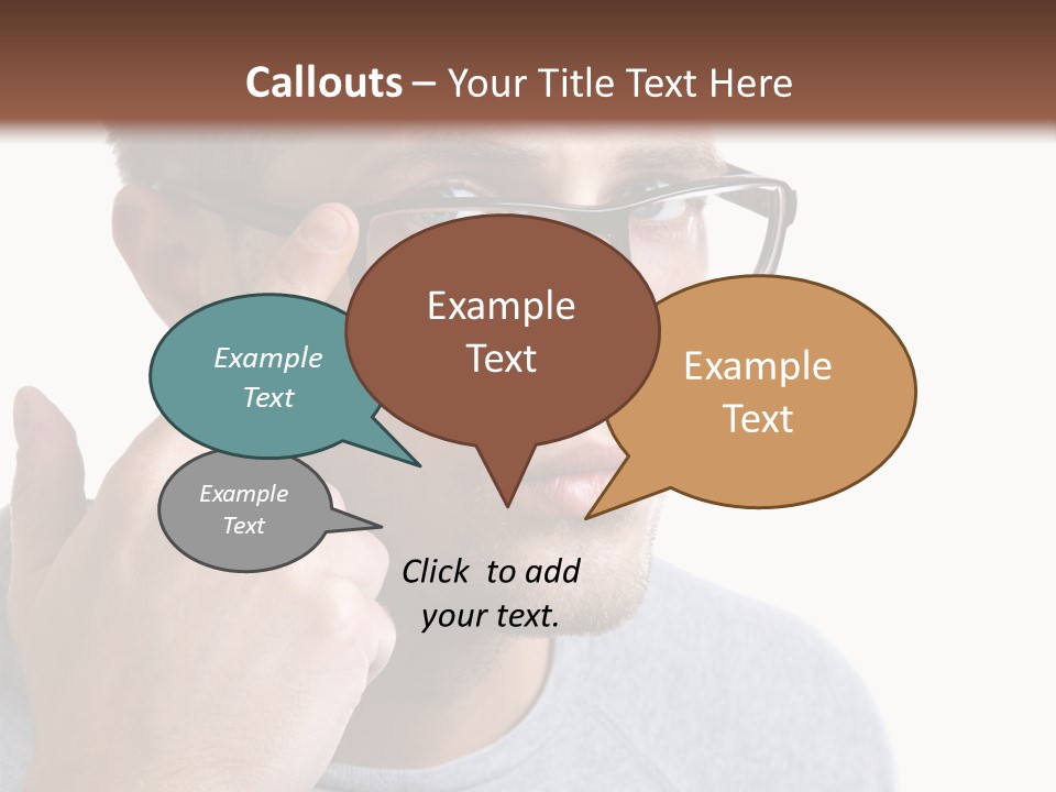 Vision Looking See PowerPoint Template