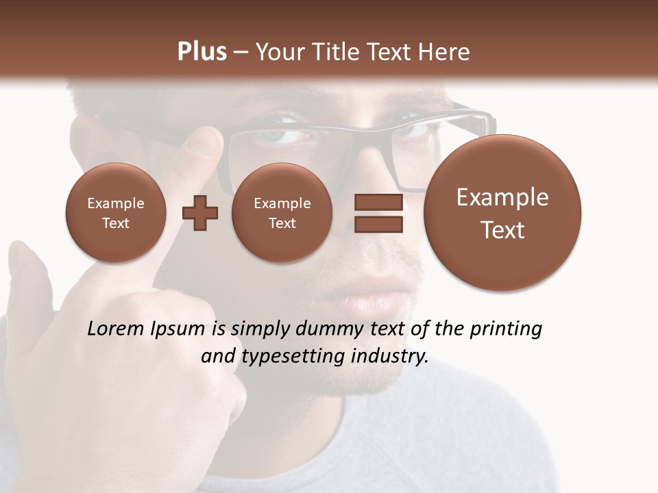 Vision Looking See PowerPoint Template