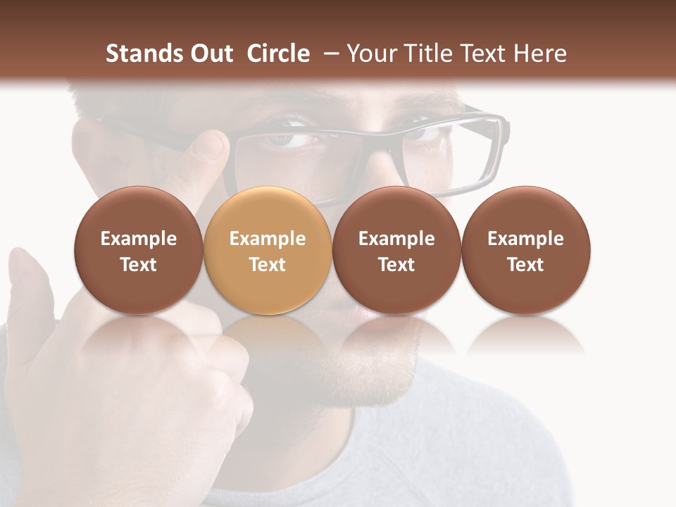 Vision Looking See PowerPoint Template