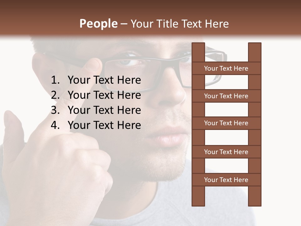 Vision Looking See PowerPoint Template