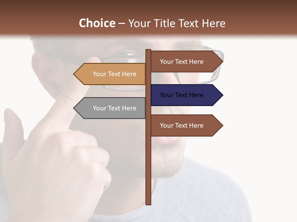 Vision Looking See PowerPoint Template